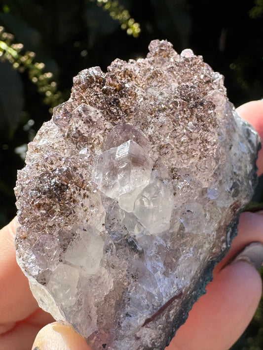Sparkling Druzy Quartz Cluster – 89g