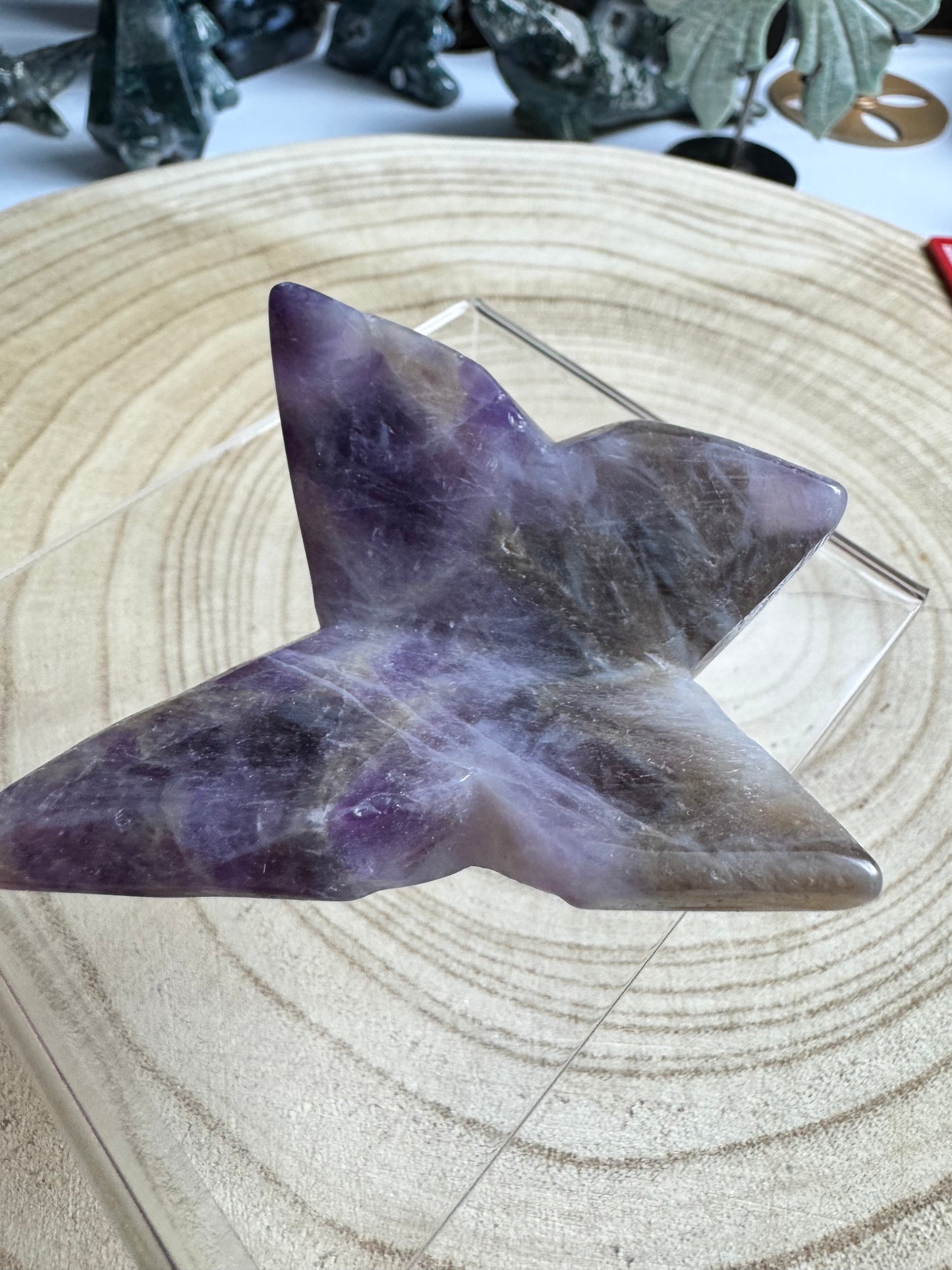 Amethyst 3D butterfly