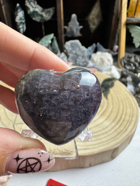Iolite Heart