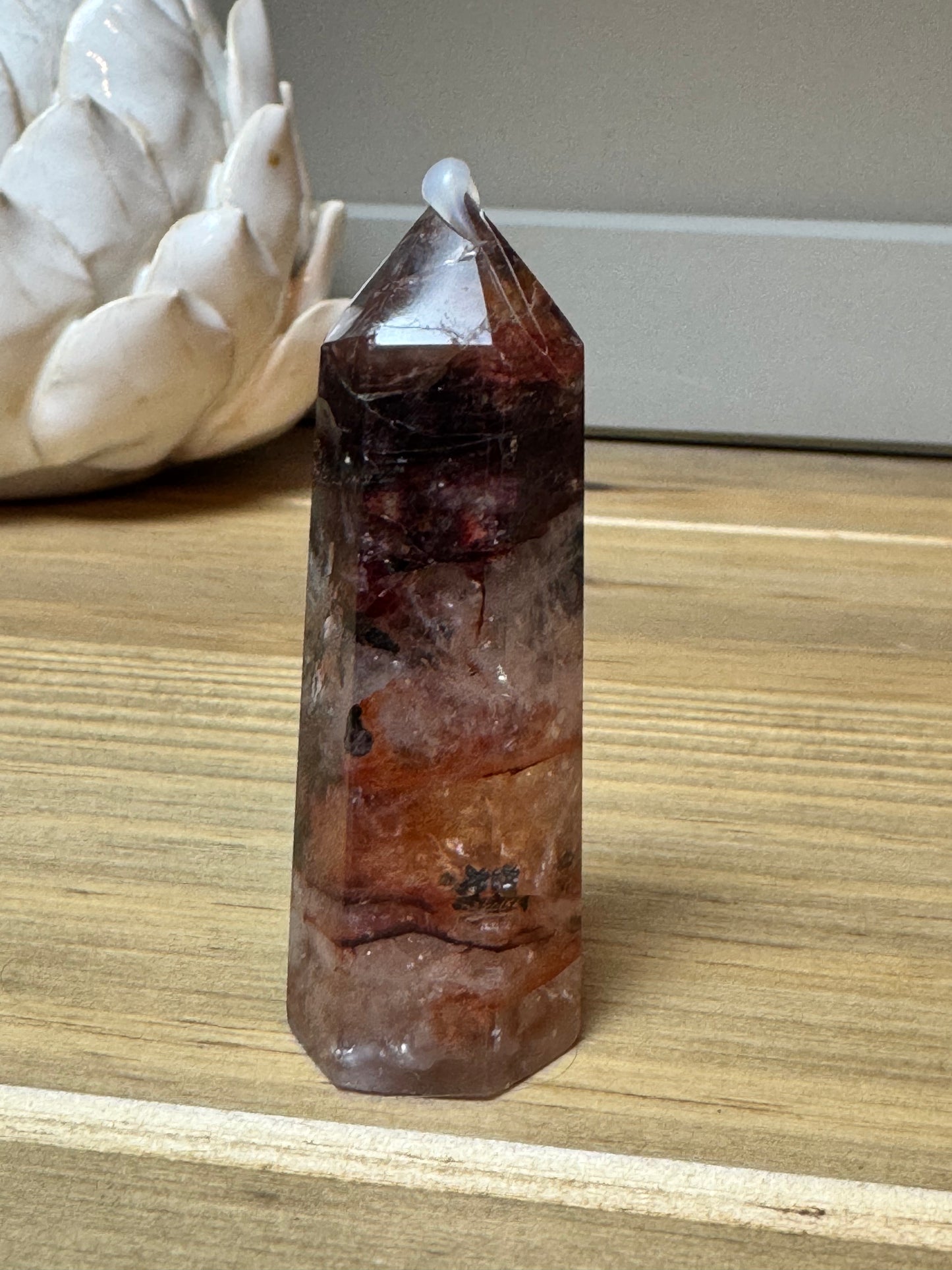 Fire Quartz Tower 6cm