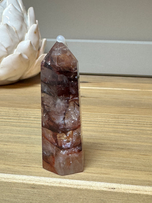 Fire Quartz Tower 6cm