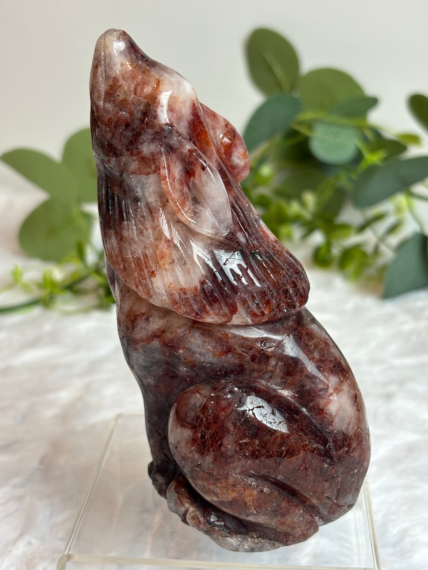 Fire Quartz Wolf